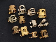 12 Saxophone Ligatures (Tenor