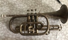 Cornet Plaqué Argent Silver