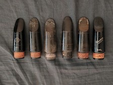 6 Clarinet Mouthpieces